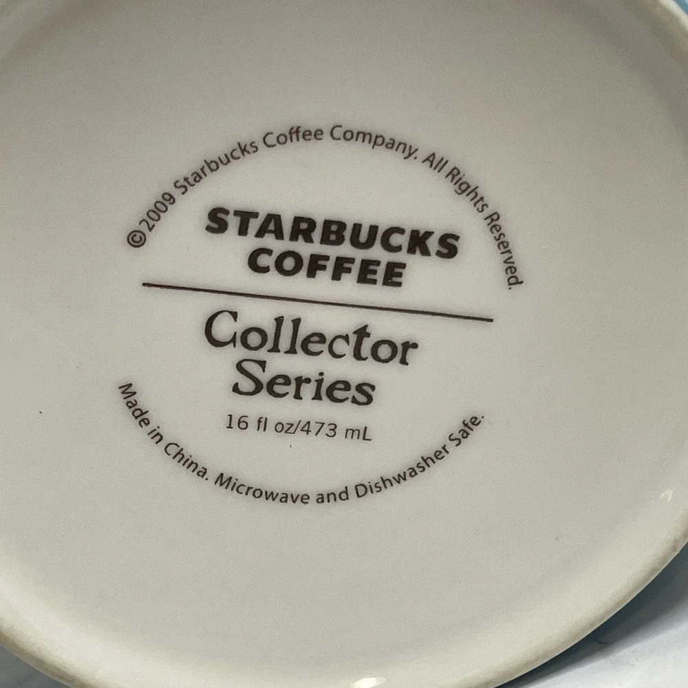 Starbucks California Collectors Series Coffee Tea Mug 14 oz CA Barista